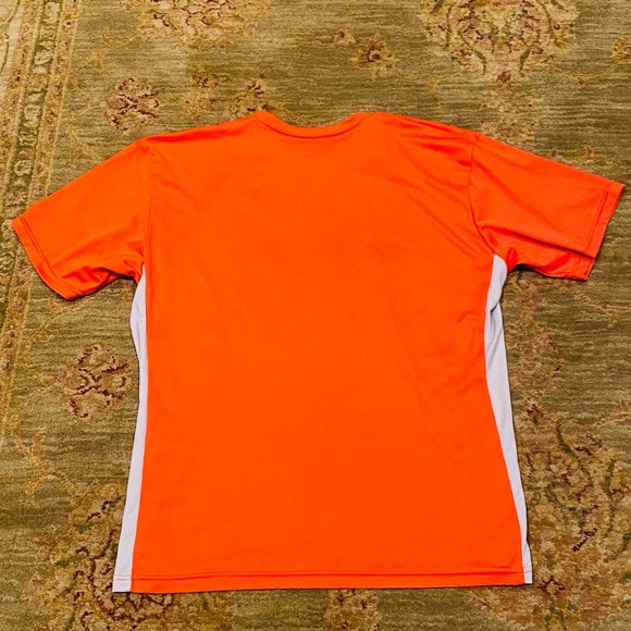 Game Gear Wolfpack Lacrosse Dri Fit Performance Orange Tee Shirt Large - Picture 4 of 4